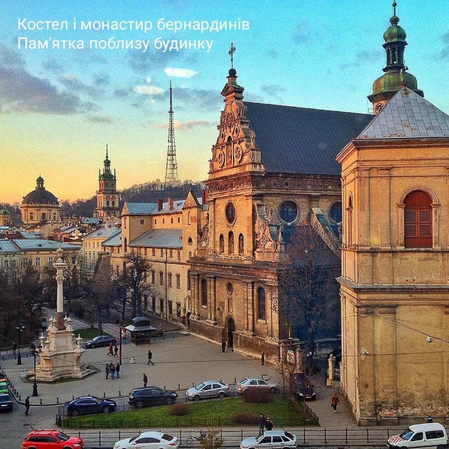 Двокімнатна Квартира В Центрі Міста Leopoli Esterno foto
